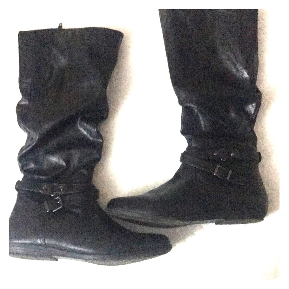 Black boots